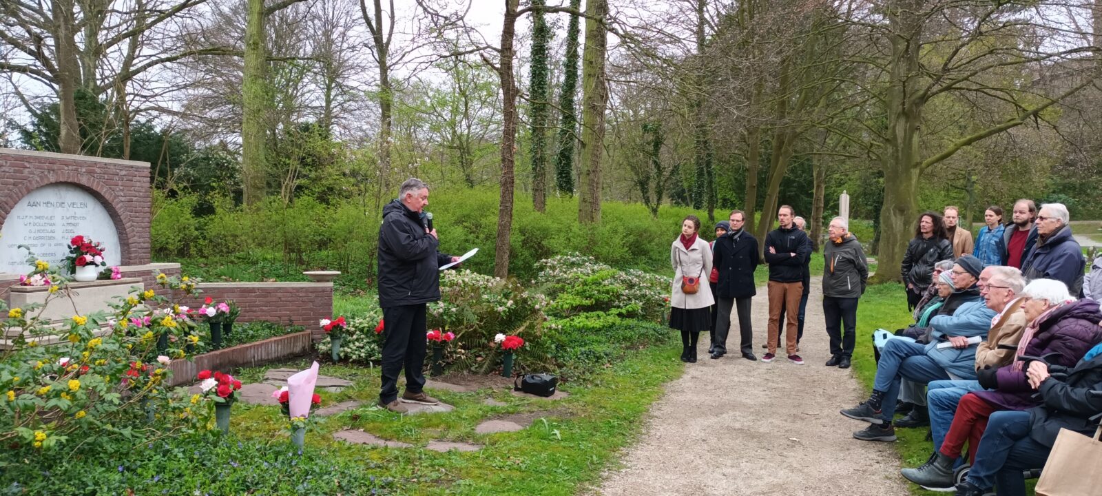 Herdenking Sneevliet op Westerveld