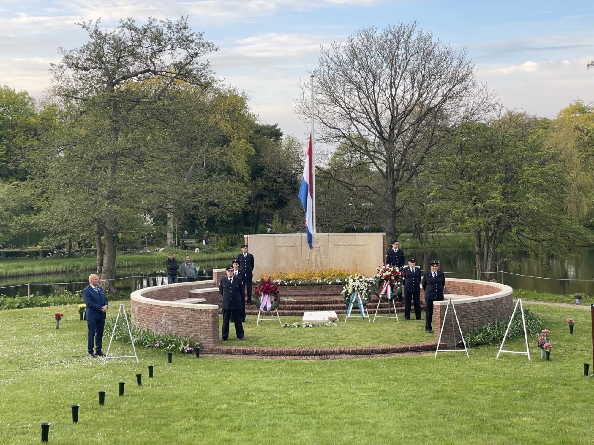 Dodenherdenking op Westerveld