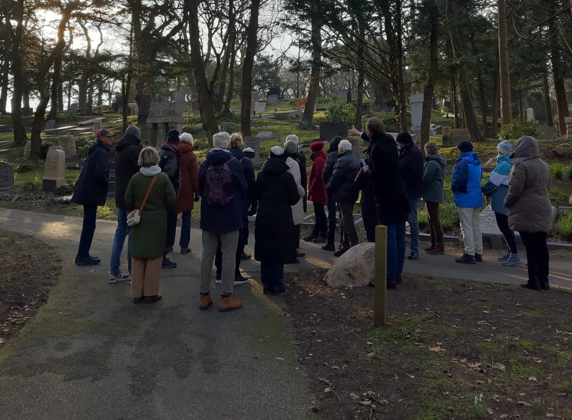 Mooie verhalen tijdens winterwandeling bij Westerveld