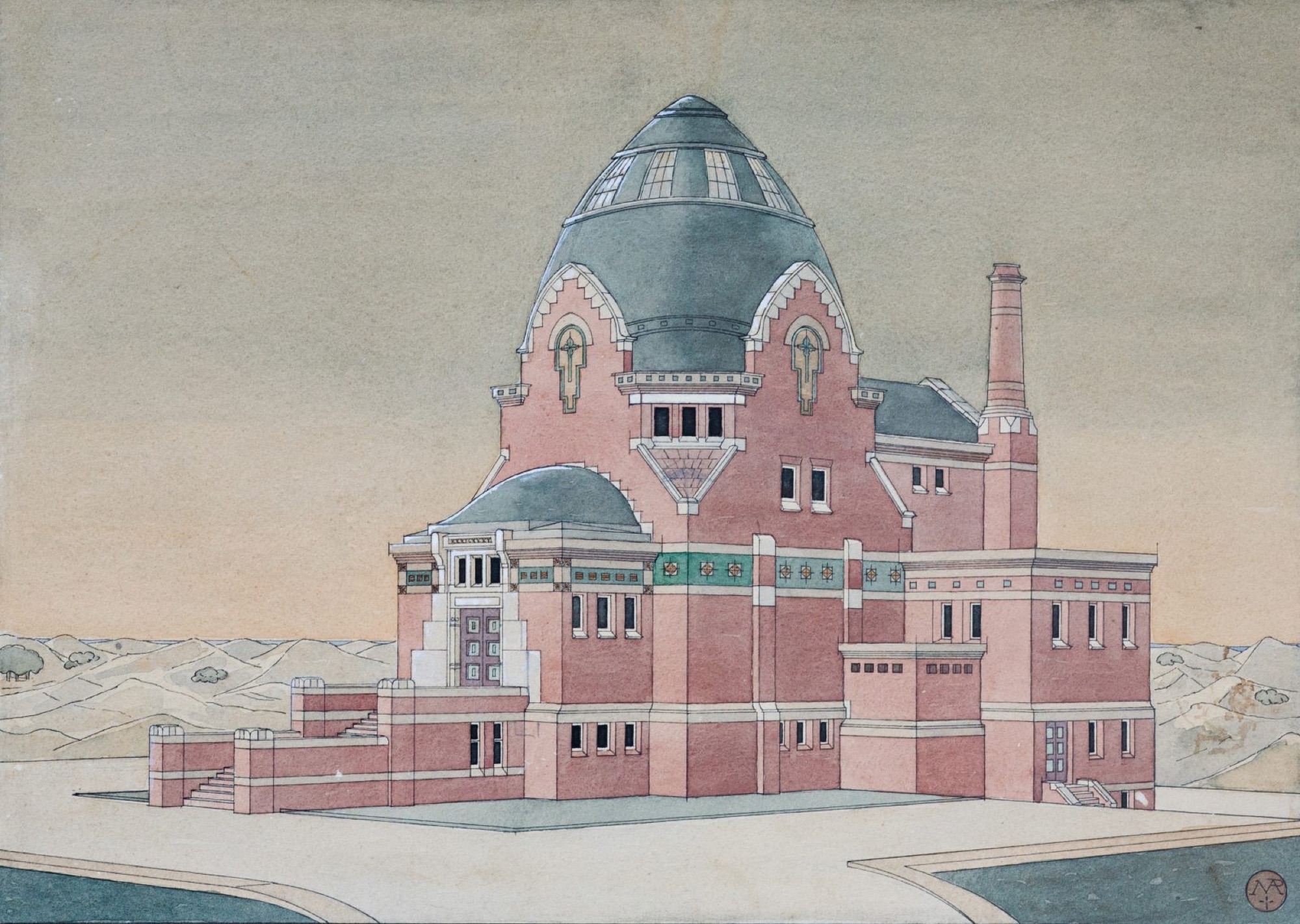 Eerste crematorium van Nederland