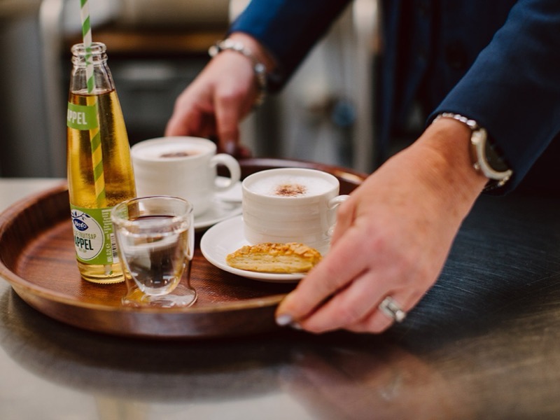 Koffiemachine en gekoelde frisdranken